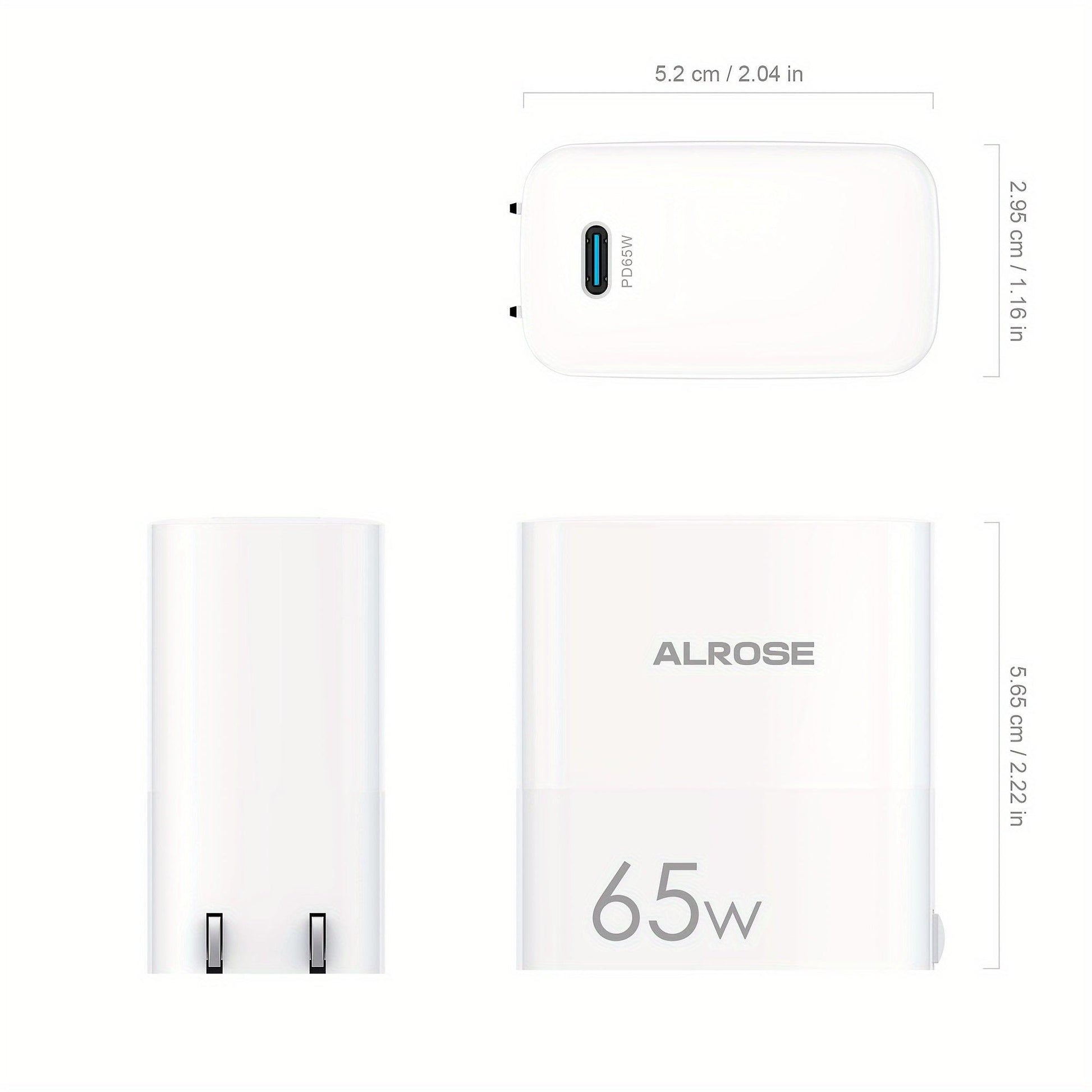 45W/65W USB C Charger, Foldable Fast Wall Charger Block With 3.3FT 100W USB C Cable For MacBook Pro/Air, for iphone 16/16 Pro/16 Pro Max/ for iphone 15/15 Pro/15 Pro Max/14/14 Pro/14 Pro Max, IPad, Galaxy, Pixel, AirPods, & M - Buy online at  Vibe In Cart.