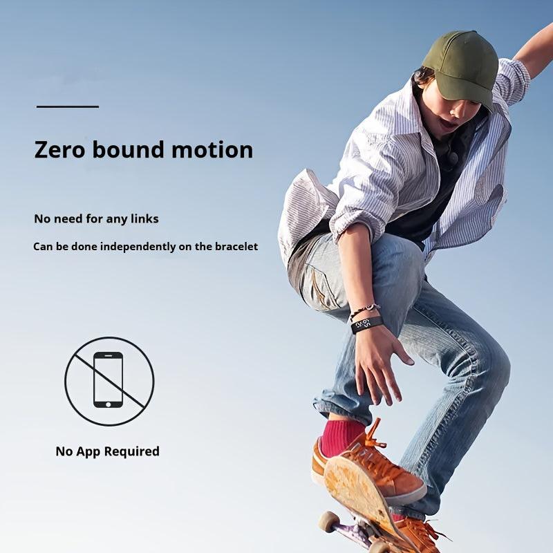 2025 New Multifunctional Simple Fashion Unisex Electronic Watch with Alarm Clock, Pedometer, Timer, Luminous, Senseless Wear Fashion Sports Multifunctional Wristwatch Holiday Gift, Suitable for Any Scene - Send a Hand Rope A - Buy online at  Vibe In Cart.