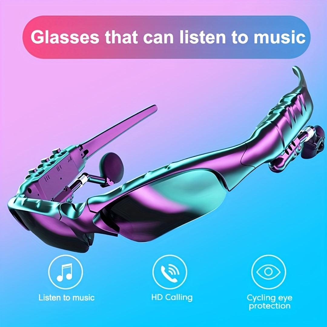 Smart Glasses With Wireless Earphones - Stylish, Atmospheric, Music And Calls, Stereo, Anti-glare, Suitable For Driving, Sports, Outdoor, Couple Gifts - Buy online at  Vibe In Cart.
