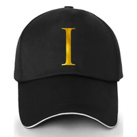 Adjustable Polyester Baseball Cap with Letter Embroidery