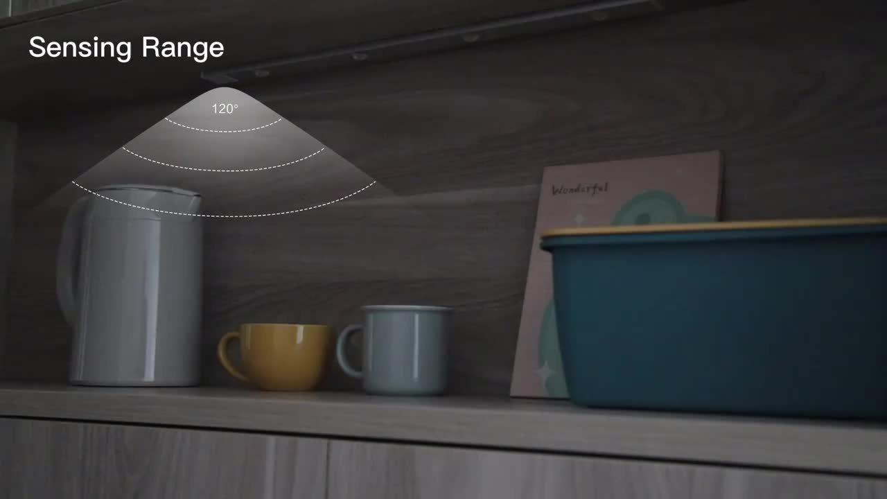Human Body Sensing Light, Motion Sensor Light, Strip Light, Night Light, USB Rechargeable, Dimmable, Three-Color LED Light, Magnetic, Wireless, Suitable for Kitchen, Wardrobe, Cabinet, Shoe Cabinet, Bedroom, And Cat Eye Small - Buy online at  Vibe In Cart.