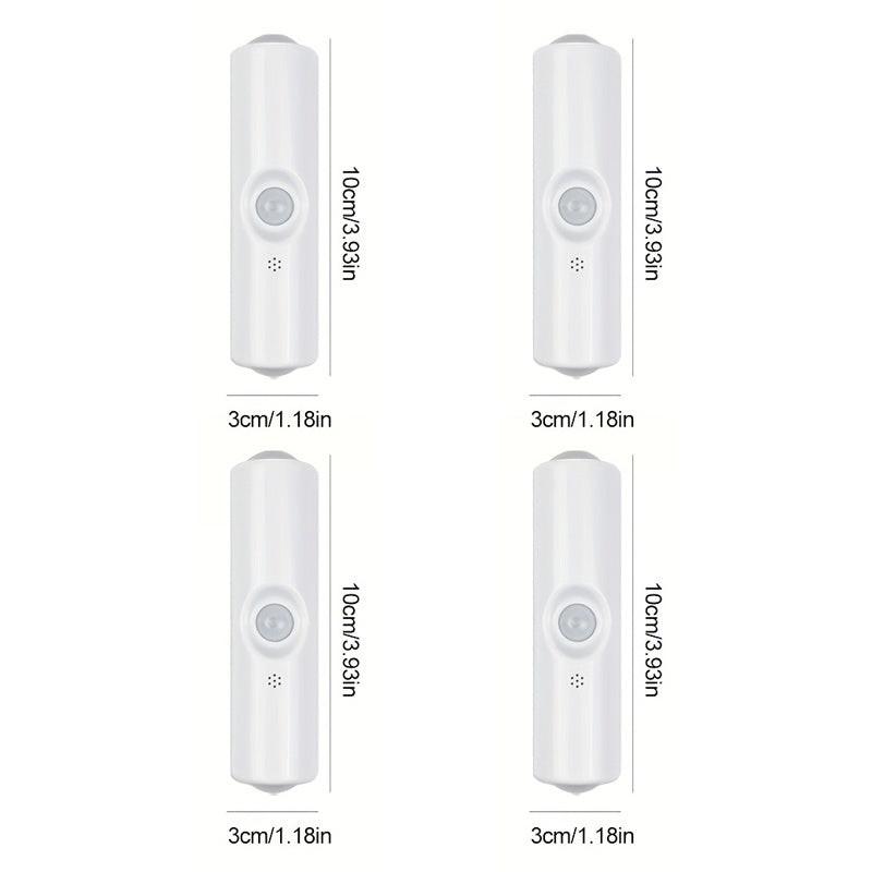 [USB Rechargeable LED] 1pc/2pcs/4pcs Motion Sensor Night Light, Magnetic Wall Light, Detachable Wall-Mounted Lighting with Lens, Up and Down Illumination, USB Rechargeable LED Light, Wireless Stair Light, Indoor Wooden Wall L - Buy online at  Vibe In Cart.
