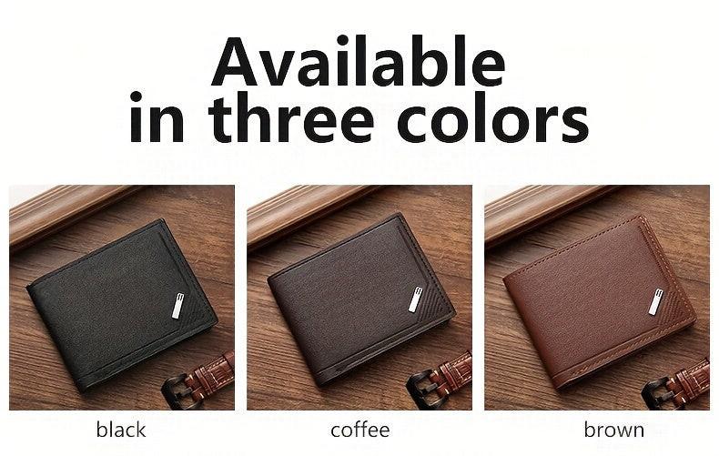 Large Capacity Multi-Card Horizontal Business Wallet for Men - Soft, Spacious, and Stylish Design - Ideal for Daily Use and Travel - Buy online at  Vibe In Cart.