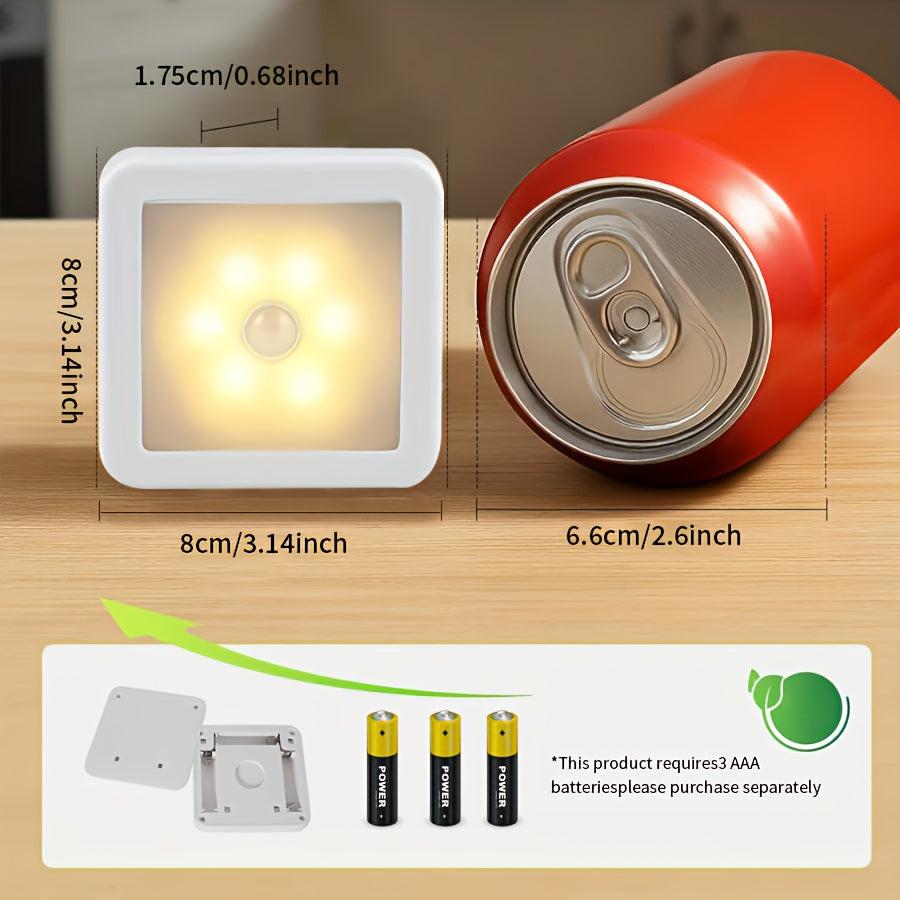 LED Night Light, Human Motion Sensor Light, Light Source Sensor Night Light, Soft Light, USB Light Fixture, Magnetic Mounting, Warm Light And White Light, Polished Surface, Suitable for Living Room, Bedroom, Cabinet, Wardrobe - Buy online at  Vibe In Cart.