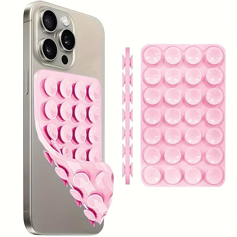24 Mini-Suction Phone Holder - Single-Sided Silicone Grip for Shower/Car/Mirror, Waterproof Hands-Free Mount for iPhone Android Selfies & Videos, for iPhone 11/pro/pro max/12/pro/pro max/13/pro/pro max/14/pro/pro max/15/pro/p - Buy online at  Vibe In Cart.