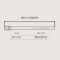 Children's Black Elastic Woven Belt Metal Buckle Belt - Buy online at  Vibe In Cart.