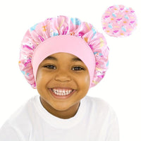 Unicorn Cartoon Printed Children's Satin Sleep Cap Baby Hair Care Cap - Buy online at  Vibe In Cart.