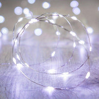 [USB Fairy String Lights] 1pc 20/50/100 LED USB Fairy Lights | Copper Wire String Lights, Warm White Multicolor White | Home, Bedroom, Wedding, Christmas, Holiday, Halloween Decorations - Buy online at  Vibe In Cart.