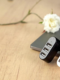 High Quality For Laptop For PC Hub USB Rotate Splitter Mini Adapter 3 Ports - Buy online at  Vibe In Cart.