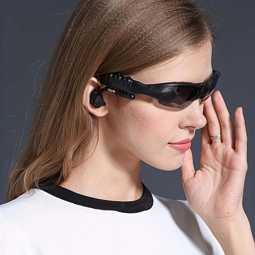 Smart Glasses With Wireless Earphones - Stylish, Atmospheric, Music And Calls, Stereo, Anti-glare, Suitable For Driving, Sports, Outdoor, Couple Gifts - Buy online at  Vibe In Cart.