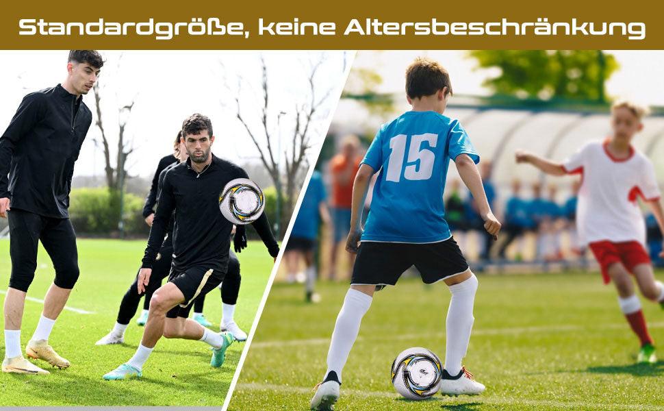 Size 5 Soccer Ball with PVC Cover and Machine Stitched Panels