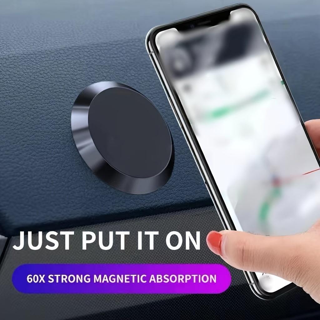 Magnetic Car Phone Holder Universal Car Phone Stand for Phone Dashboard Wall Mounted Car Magnet Sticker - Buy online at  Vibe In Cart.