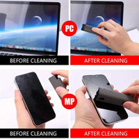 2-in-1 Microfiber Screen Cleaning Tool without Liquid for Mobile Phones, Computers, TVs and Navigations etc. Keep Your Phone Screen Clean as New - Buy online at  Vibe In Cart.