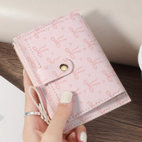 Retro Print Women&Apos;S Short Wallet, High-Quality Credit Card Holder, Casual Multi-Slot Organizer with Snap Closure, Lined, Ideal for Dorms And Study Sessions, Credit Card Storage|Sleek Wallet| Lined Walle - Buy online at  Vibe In Cart.