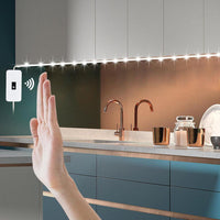 [USB-Powered LED Strip] LED Kitchen Backlight Strip with Motion Sensor | USB-Powered, Easy Waving ON/OFF Control, Double-Sided Tape Included, Ideal for TV and Appliance Lighting, Modern LED Strip, Durable Plastic Shade, Kitch - Buy online at  Vibe In Cart.