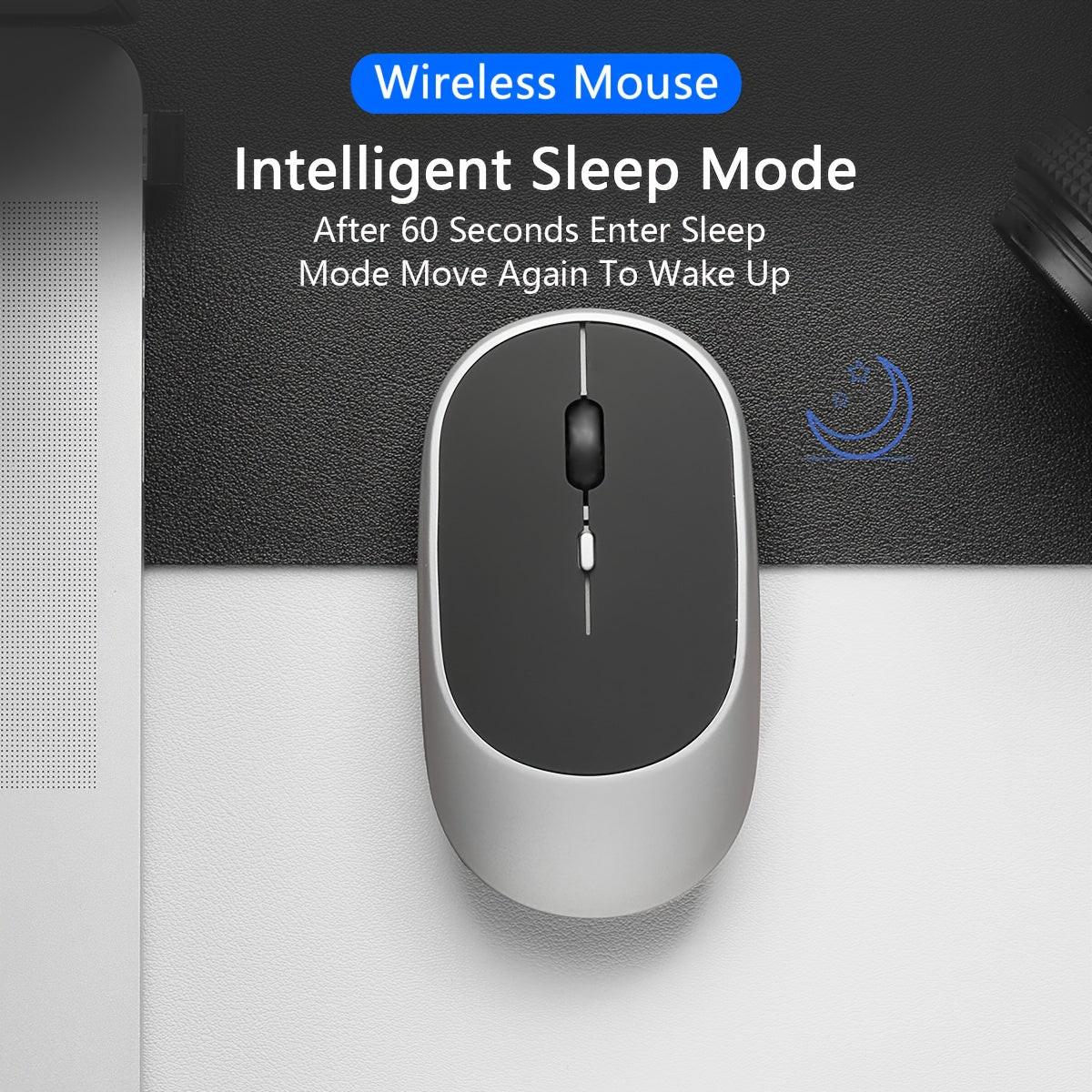 2.4G + BT Dual-mode Wireless Mouse, Ergonomic Comfortable Grip, Stable Connection, Portable Design, Five Colors of Fashionable Options (black/ gray/ pink/ green/ white), Office Wireless Mouse, 4-button Rechargeable Wireless M - Buy online at  Vibe In Cart.