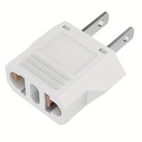 US Plug Adapter, European to USA Travel Plug Adapter, EU to US Plug Converter, Travel from Europe to USA Outlet, Power Travel Adapters European to American, Canada, Mexico, Japan - Buy online at  Vibe In Cart.