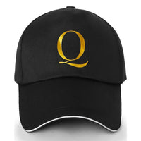 Adjustable Polyester Baseball Cap with Letter Embroidery
