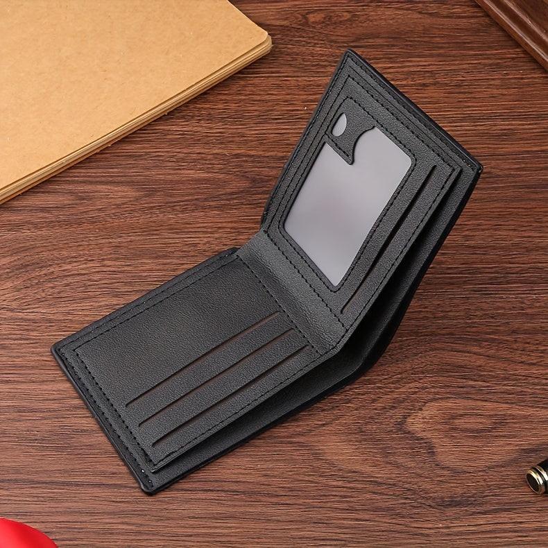 Men's Short Wallet, Multi-card Card Holder, Bifold Wallet Money Clip Coin Purse, Gift For Men - Buy online at  Vibe In Cart.