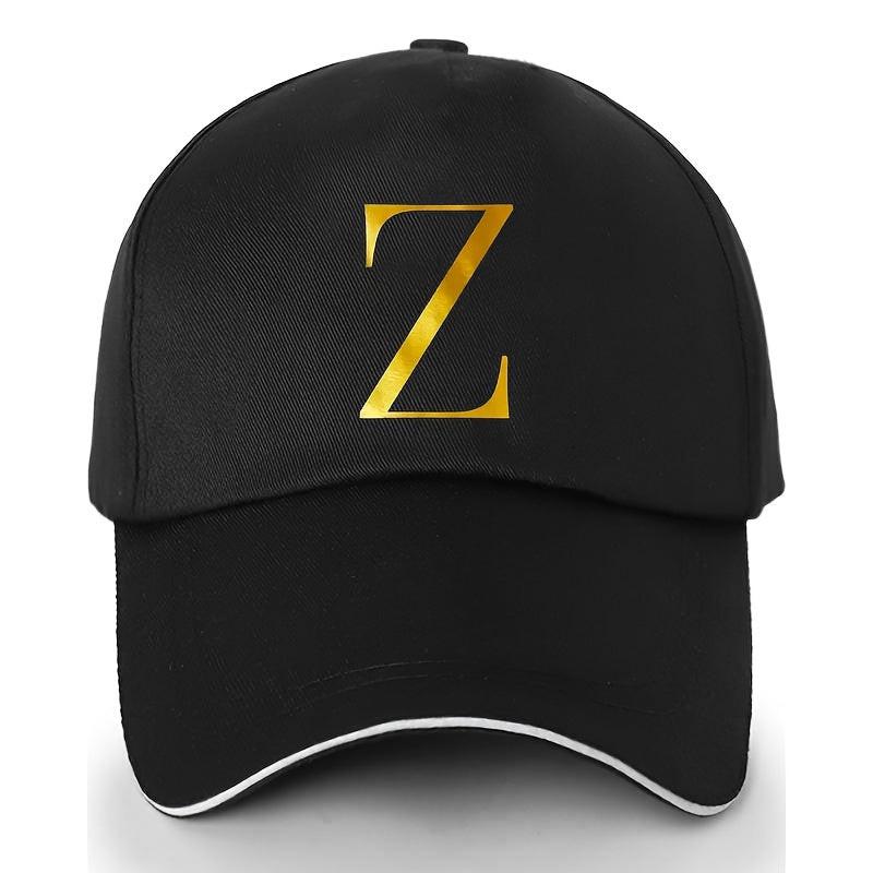 Adjustable Polyester Baseball Cap with Letter Embroidery