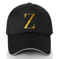 Adjustable Polyester Baseball Cap with Letter Embroidery