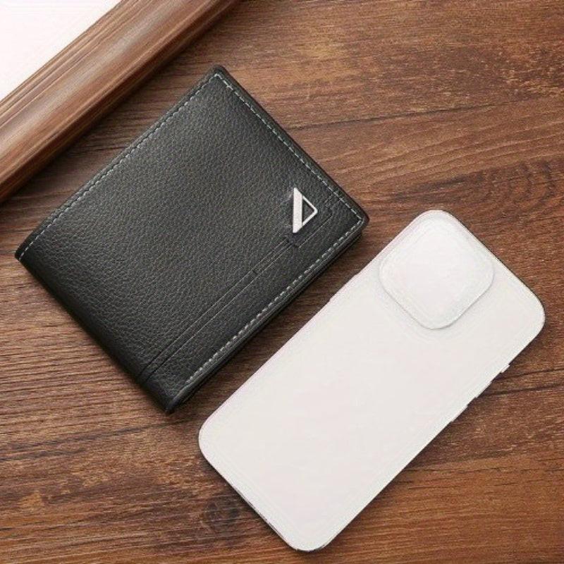 [Christmas Anniversary Birthday] Men's PU Leather Wallet - Large Capacity, Multiple Card Slots | Fits ID Cards, Credit Cards & Cash – Perfect Gift for Christmas, Anniversary, Birthday Valentine’s, Men’s Bifold Billfold - Buy online at  Vibe In Cart.