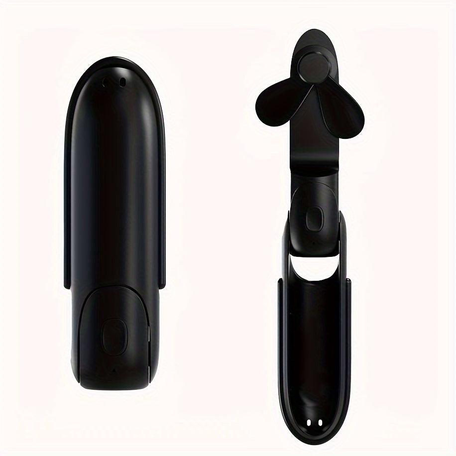 Compact And Portable Mini Fan That Folds, Featuring a High-Capacity, Extended Usage Time, Powerful Airflow, And Multifunctional Capabilities Including an Emergency Power Bank And Flashlight. Ideal for Outdoor Activities, Camp - Buy online at  Vibe In Cart.