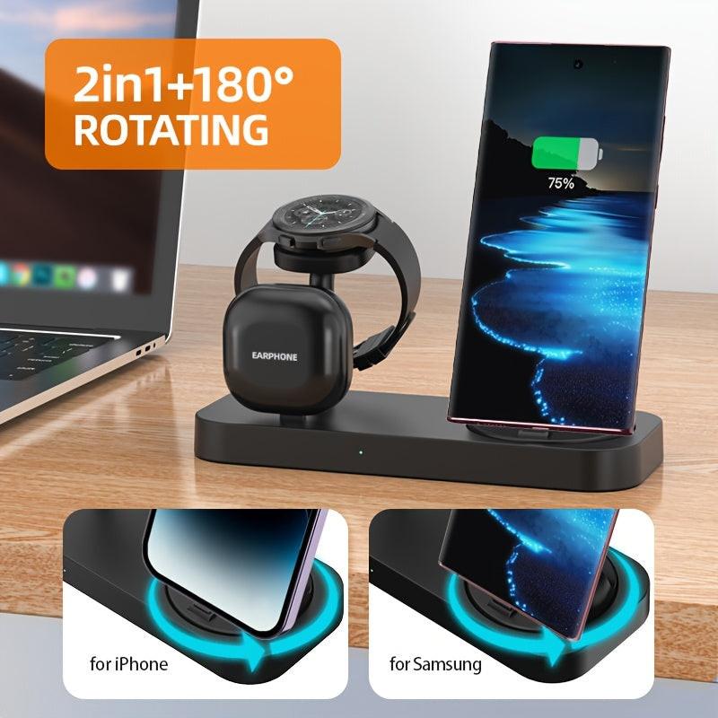 Compatible with Samsung Watch Chargers, Charging Stations, And Wireless Charging, Specifically Designed for The Samsung Galaxy Watch Series. The Plug Charger Is Suitable for Samsung Smartphones, Android Series, And Iphone Mod - Buy online at  Vibe In Cart.