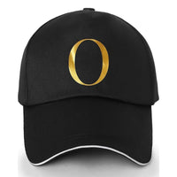 Unisex Polyester Baseball Cap | Adjustable Fit | Lightweight, Breathable & Quick-Dry | Golden Letter Print Embroidery 'M' or 'A' | Ideal for Outdoor Sports and Travel | Stylish Hip-Hop Dad Hat, Casual Wear Hat | Hiphop Style - Buy online at  Vibe In Cart.