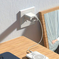 Ultra-Thin Magnetic Power Bank, 12900mAh Wireless Portable Charger, Wired 20W Fast Charging Battery Pack, Compatible with Magsafe, for iPhone 17/16/15/14/13/12 Series for SamSung for Android, Comes with USB C Charging Cable - Buy online at  Vibe In Cart.