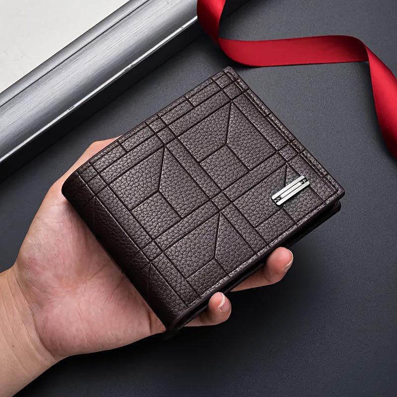 [Professional Business Wallet] PEEJAA Men's Professional Business Wallet | Large Capacity PU Leather | Horizontal Design, Money Clip, Cash & Card Holder | Durable for Meetings, Traveling | Stylish Gift for Entrepreneurs, Exec - Buy online at  Vibe In Cart.