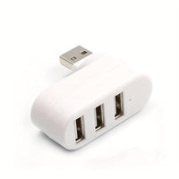 High Quality For Laptop For PC Hub USB Rotate Splitter Mini Adapter 3 Ports - Buy online at  Vibe In Cart.