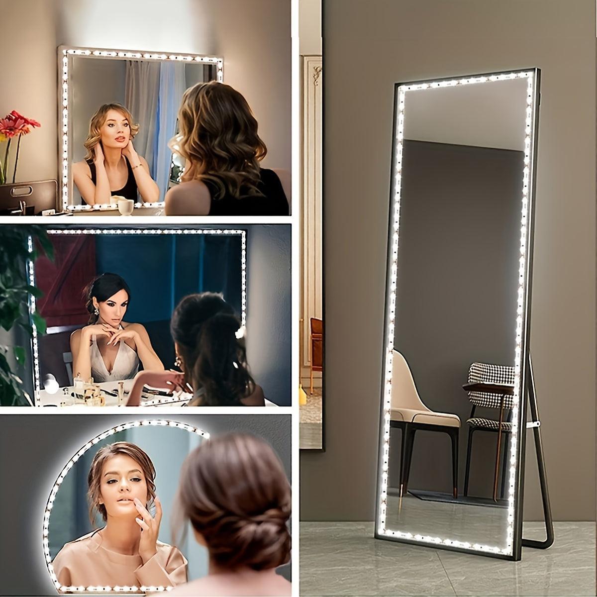 1 Roll LED Light Strip Motion Sensor Light, DC5V Warm White Light Body Sensor Light, 3.28ft To 16.4ft Flexible Light Strip, Suitable For Stairs, Corridors, Mirrors, Cabinets, Bedrooms And So On - Buy online at  Vibe In Cart.