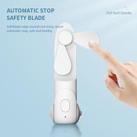 Compact And Portable Mini Fan That Folds, Featuring a High-Capacity, Extended Usage Time, Powerful Airflow, And Multifunctional Capabilities Including an Emergency Power Bank And Flashlight. Ideal for Outdoor Activities, Camp - Buy online at  Vibe In Cart.