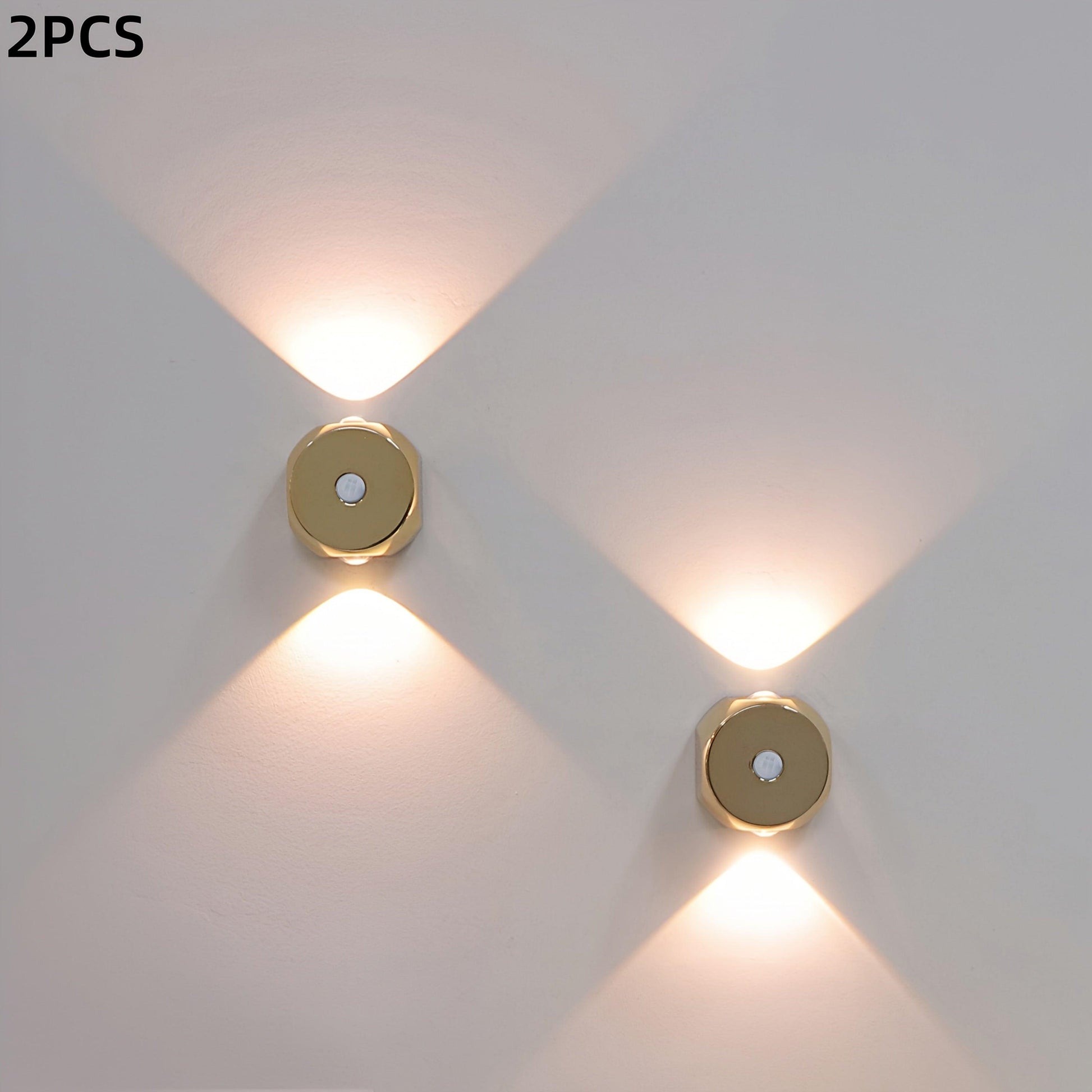 1pc Motion Sensor Light with USB Charging and Adjustable Brightness and Color