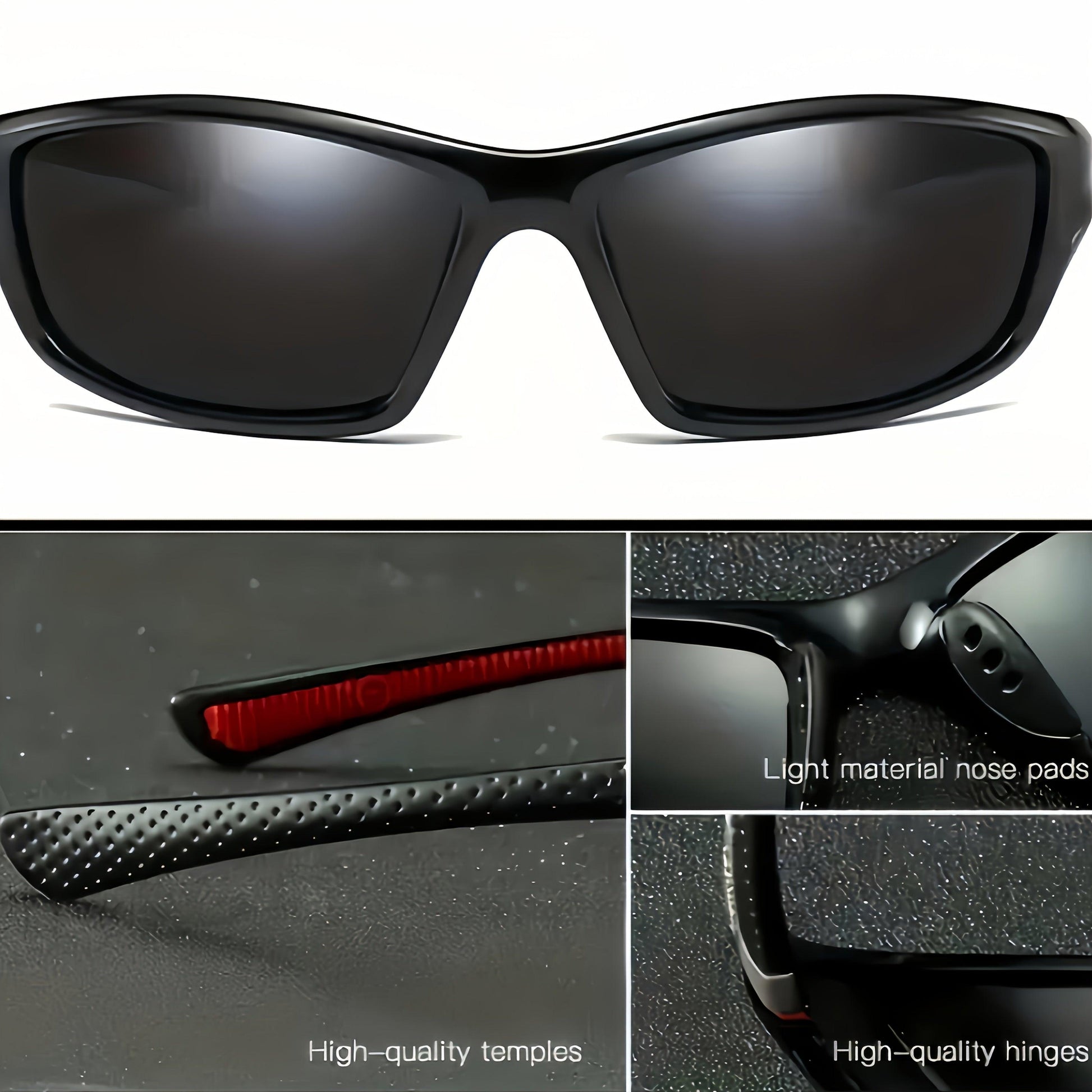 4 Pairs Of Fashionable Polarized Men'S Glasses, Suitable For Summer Cycling, Sports, Leisure, Outdoor Fishing, Driving, And Daily Commuting - Buy online at  Vibe In Cart.