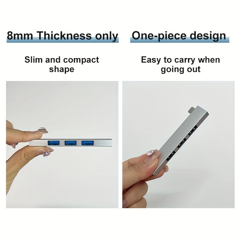 MAGIC BLOCK Compact USB Hub, Fast Charging USB-Powered Expansion Dock with Side Plug, Compatible with PC, Tablet, Smartphone, Flash Drives, Keyboards, Mice, Space-Saving Design for Home/Office, Compact Travel Accessories, 5 S - Buy online at  Vibe In Cart.