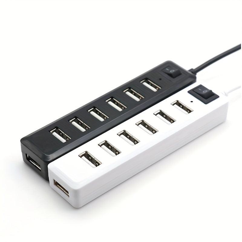 USB 2.0 Extension Adapter, Switch-Controlled 7-Port, 5V Operating Voltage, Compatible with Tablets and USB-Powered Devices - Buy online at  Vibe In Cart.