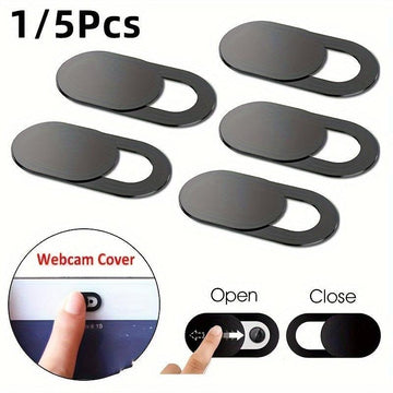 Plastic Camera Cover 1/5pcs Webcam Cover Shutter Slider for PC Laptops Phone Lens Sticker - No Battery, Other Major Material - Buy online at  Vibe In Cart.