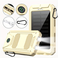 Portable Solar Power Bank 39800 mAh Dual USB Ports