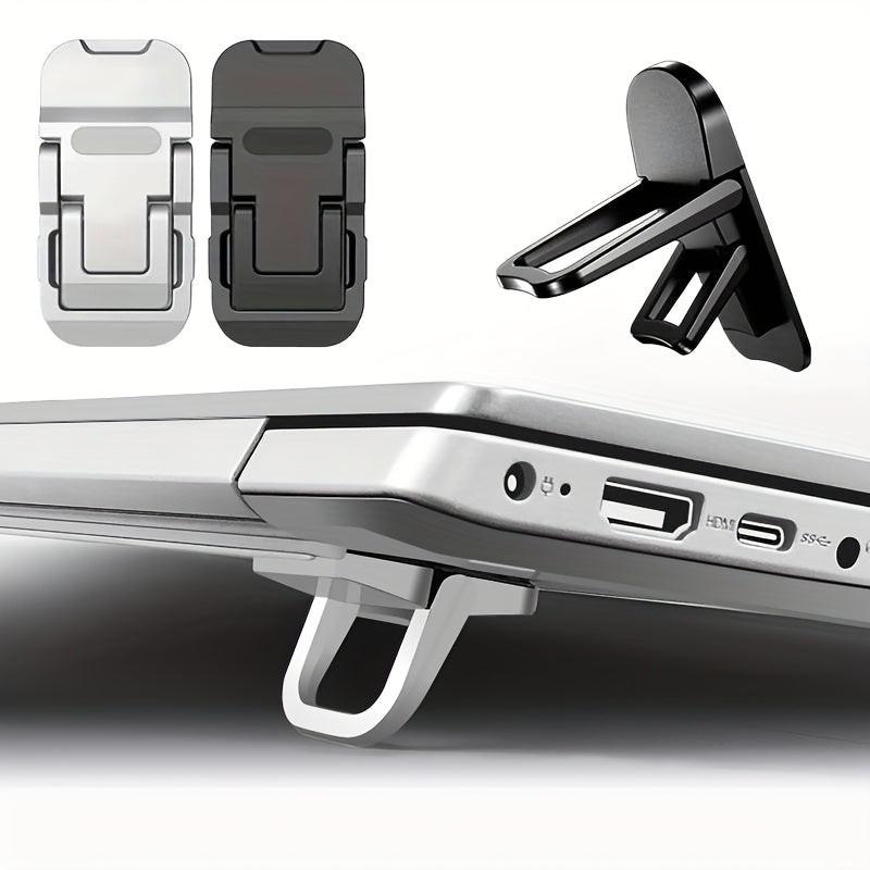 2pcs Portable Foldable Laptop Stand Set - Adjustable Cooling Riser Bracket for Laptops & Tablets, Durable ABS Material, Ergonomic Design with Heat Dissipation, Ideal for Home Office & Travel Use, Laptop Cooling Pad, Tablet Su - Buy online at  Vibe In Cart.