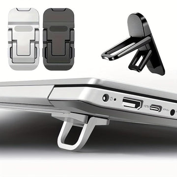 2pcs Portable Foldable Laptop Stand Set - Adjustable Cooling Riser Bracket for Laptops & Tablets, Durable ABS Material, Ergonomic Design with Heat Dissipation, Ideal for Home Office & Travel Use, Laptop Cooling Pad, Tablet Su - Buy online at  Vibe In Cart.