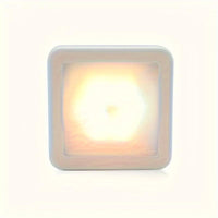 Smart Motion Sensor 6-LED Floor/Ceiling/Wall Light - Wireless, Auto On/Off, Energy Saving, Plug and Play Installation, Modern Square Design for Hallway, Stairs, Living Room, Bedroom (Batteries Not Included) - Ideal for Home, - Buy online at  Vibe In Cart.
