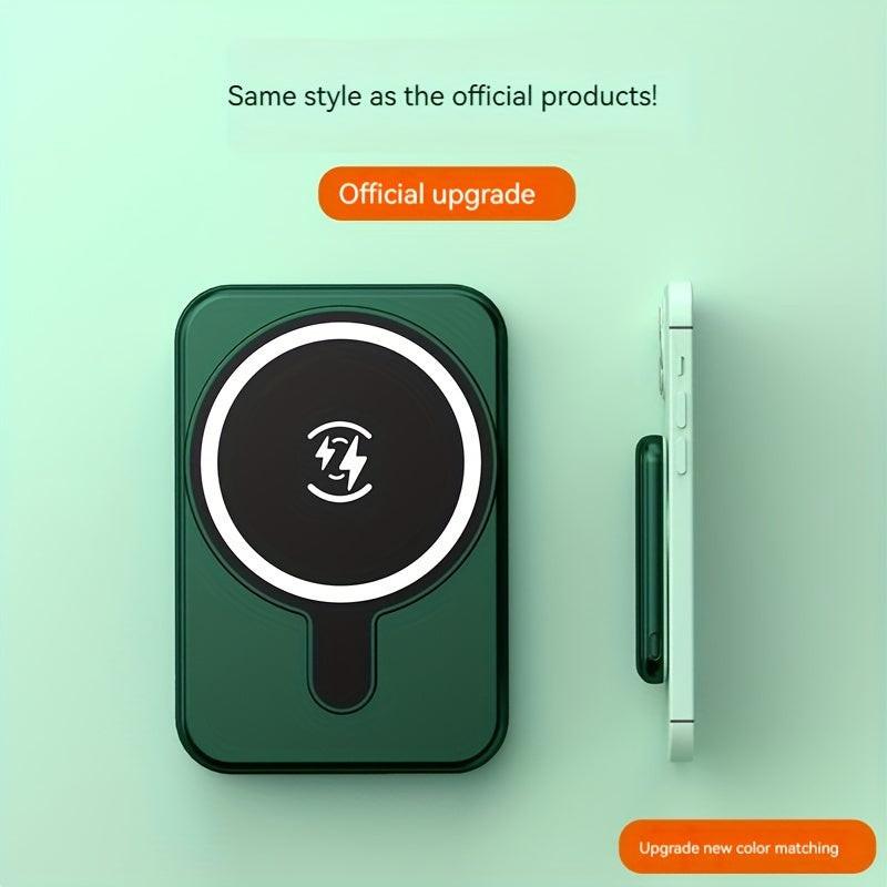 10000mAh Wireless Magnetic Portable Power Bank with Fast Charging