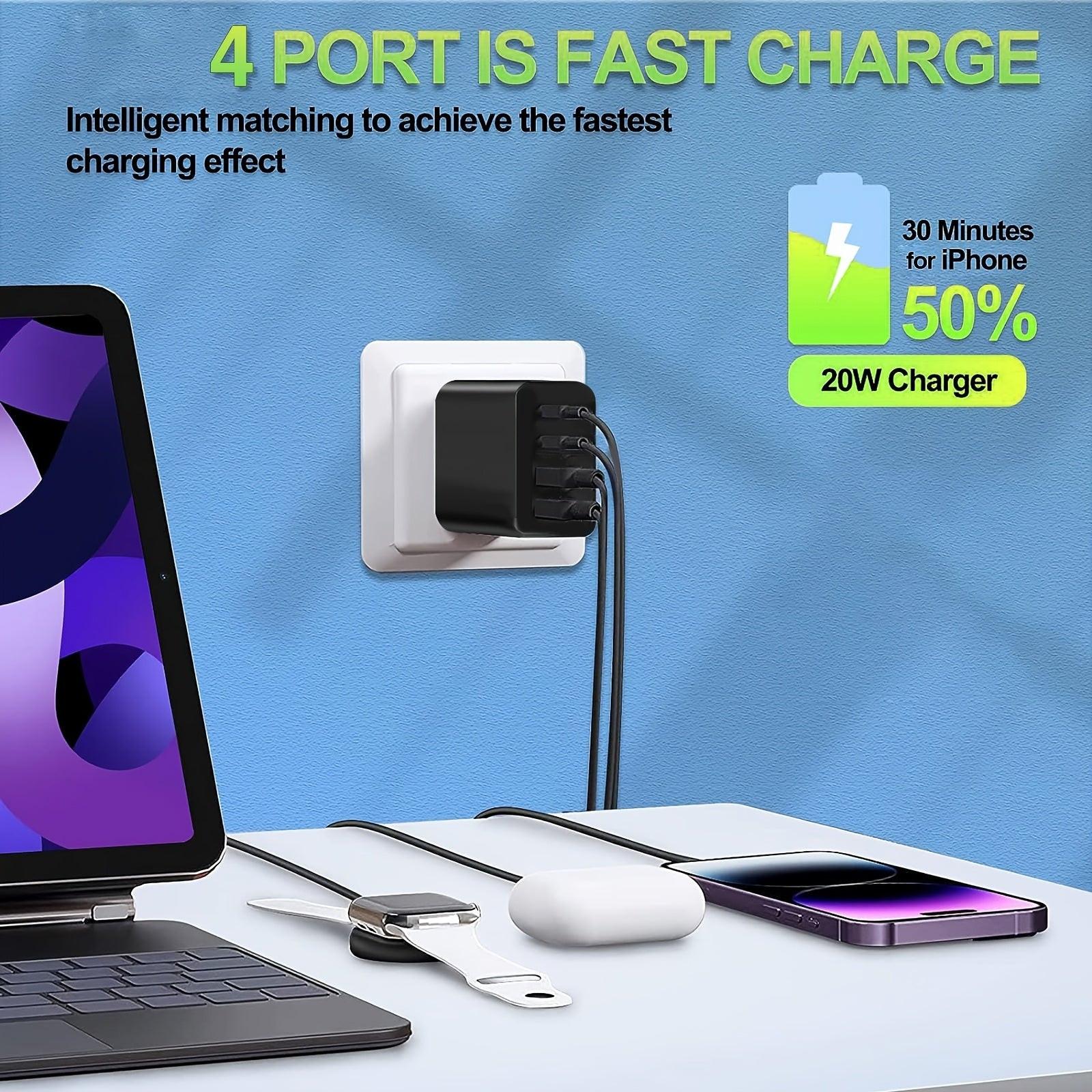 [Super Fast Charger] Super Fast Charging USB C Wall Charger for iPhone 15 & iPad | Fast Charging - Buy online at  Vibe In Cart.