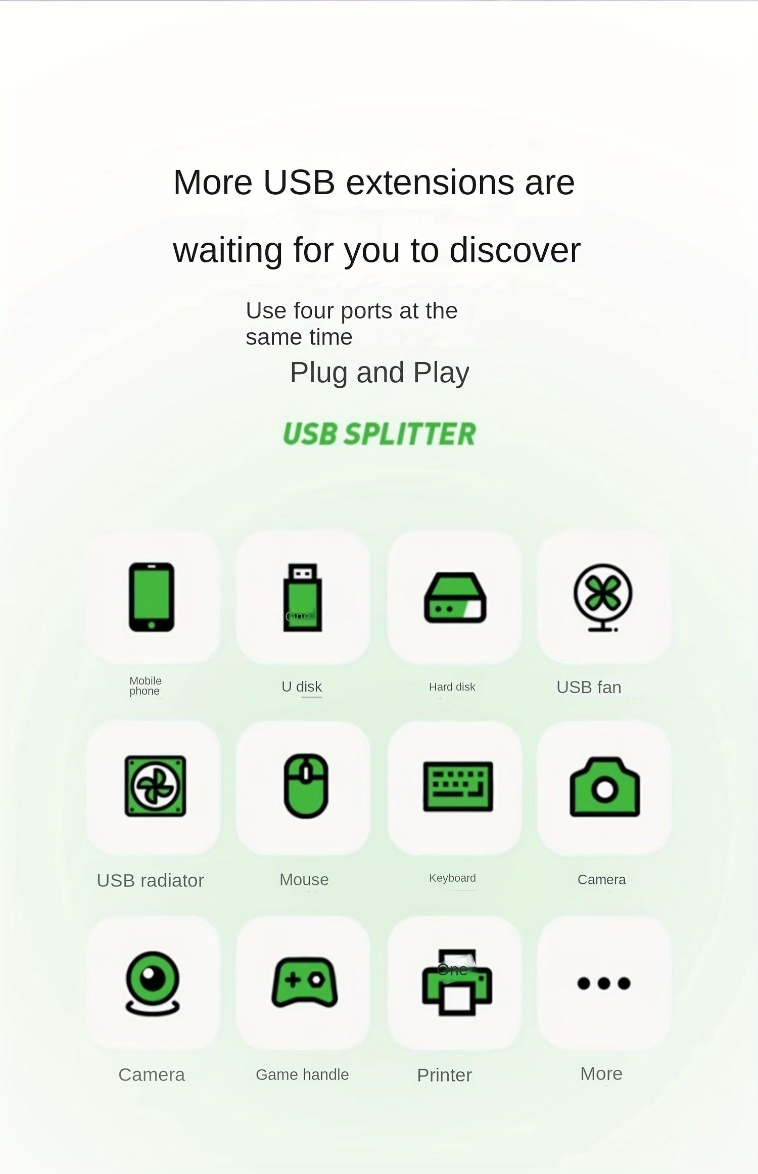 3.0 Light Strip Seven Port Hub - Buy online at  Vibe In Cart.