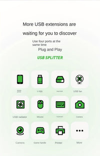 3.0 Light Strip Seven Port Hub - Buy online at  Vibe In Cart.