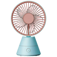 A Desktop Fan That Can Swing Automatically, Portable Fan, 1800mAh/USB Rechargeable Battery, Suitable for Home, Office, Dormitory, Outdoor And Travel Lightweight Portable Cooling Birthday/summer, Office Cooling, Desk Fan, Slee - Buy online at  Vibe In Cart.