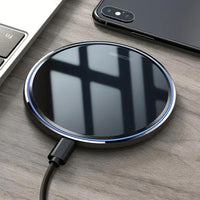 15W Wireless Charging Pad - Fast Charge Station for iPhone 16/15/14/13/12/11/XS,  S24/S23/S22 & Type-C Devices | USB-C 3.0 Connector, 36V Max Voltage No Battery Needed Easy Setup QuickCharge Technology Stylish Design - Buy online at  Vibe In Cart.