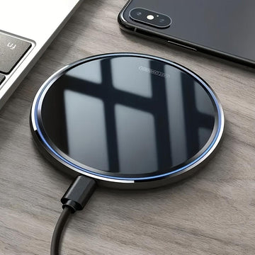 15W Wireless Charging Pad - Fast Charge Station for iPhone 16/15/14/13/12/11/XS,  S24/S23/S22 & Type-C Devices | USB-C 3.0 Connector, 36V Max Voltage No Battery Needed Easy Setup QuickCharge Technology Stylish Design - Buy online at  Vibe In Cart.